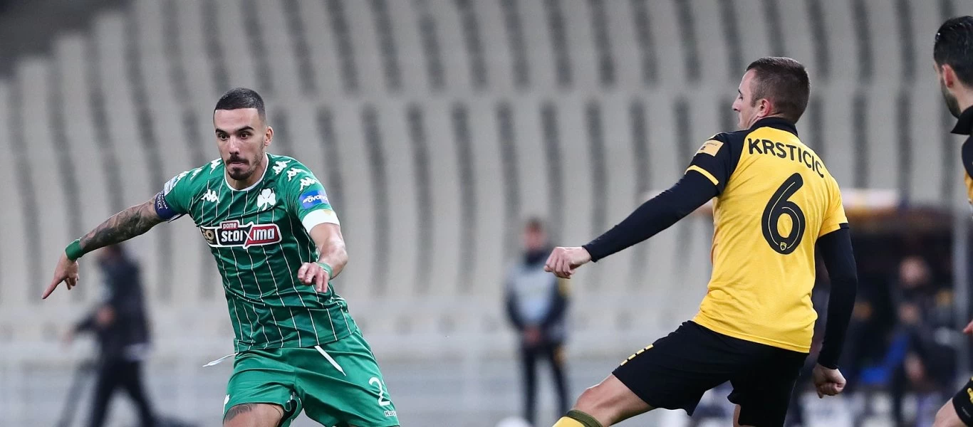 Α' Εθνική: ΑΕΚ-Παναθηναϊκός 0-2 (β' ημίχρονο -συνεχής ροή)